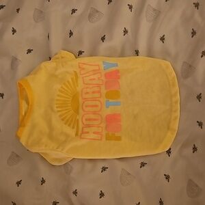 Pet t shirt , 6 in wide, small